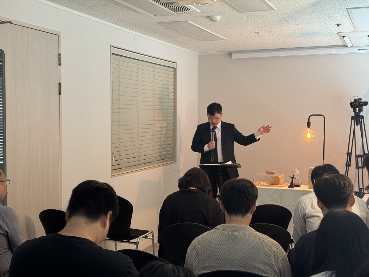 주일 예배 풍경
